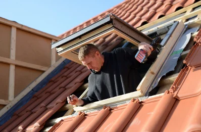 Pose de fenêtres de toit Velux à Bagert